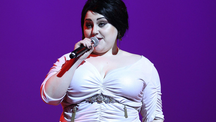Beth Ditto - Cérémonie d'ouverture © AFP