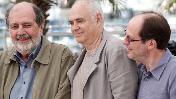Carlos Diegues, Hervé Icovic, Francis Gavelle - Photocall - FIF/CB