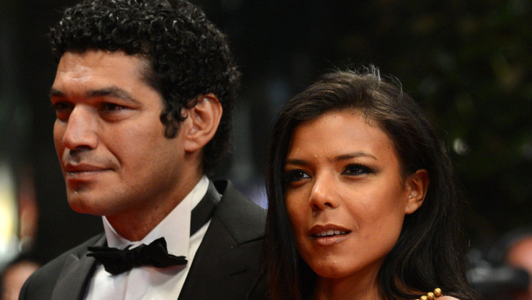 Bassem Samra, Nahed El Sebaï - Montée des marches - Baad el Mawkeaa © AFP