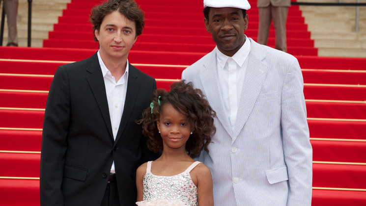 Benh Zeitlin, Quvenzhané Wallis, Dwight Henry - Red carpet - Beasts of the southern wild © FIF/LF