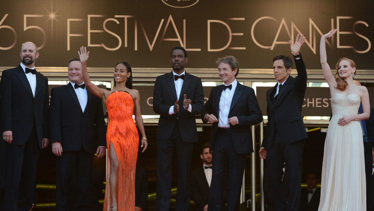 Cast film - Red carpet - Madagascar 3 © AFP