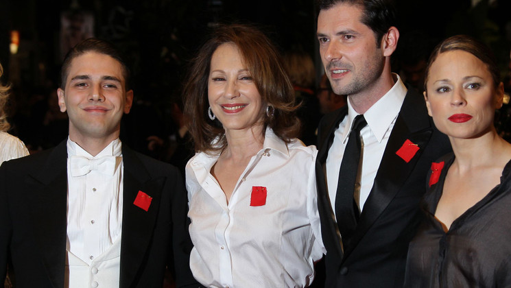 Equipe du film - Montée des marches - Laurence anyways © AFP