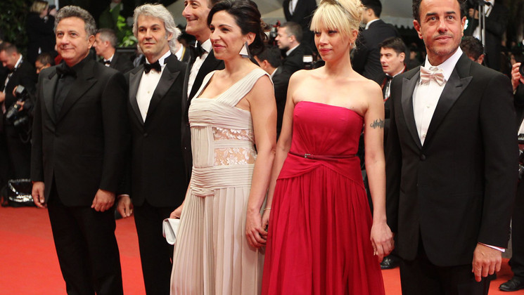 Equipe du film - Red carpet - Reality © AFP