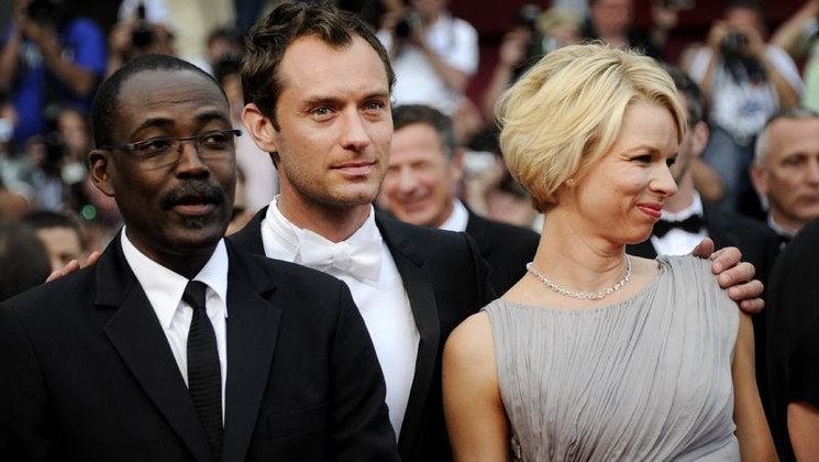Mahamat-Saleh Haroun, Jude Law, Linn Ullmann - Red Steps © AFP