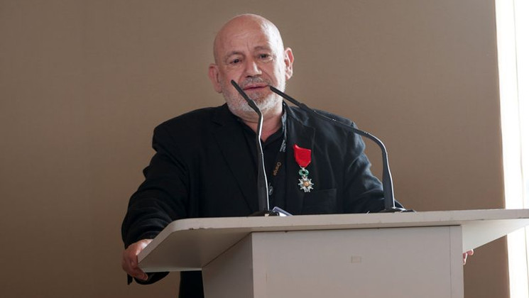 Nouri Bouzid - Chevalier de la Légion d'Honneur © FIF/Louis Fauquembergue