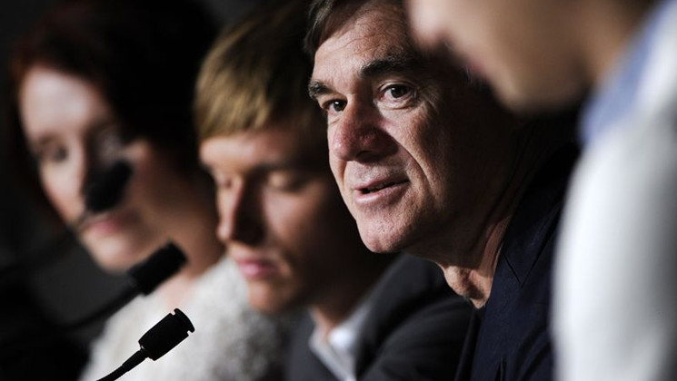 Bryce Dallas Howard, Henry Hopper, Gus Van Sant, Jason Lew - Conférence de Presse - Restless © AFP