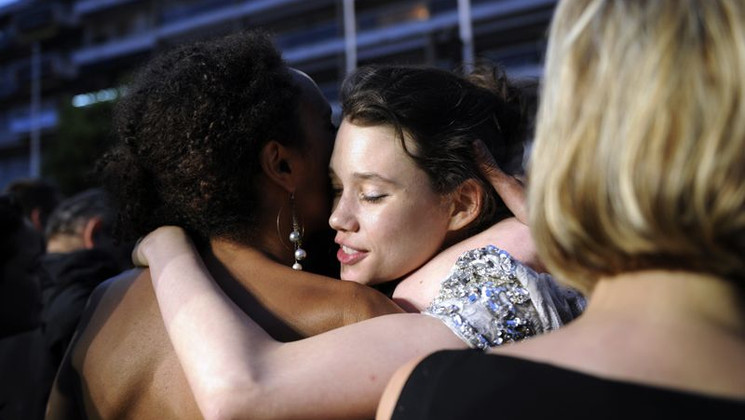 Astrid-Berges Frisbey - Montée des Marches - Pirates des Caraïbes © AFP