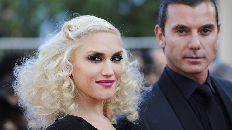 Gwen Stefani, Gavin Rossdale - Montée des Marches © AFP