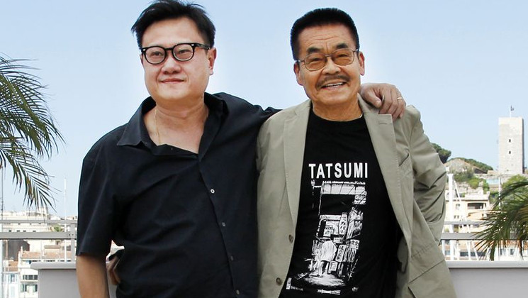 Eric Hoo, Yoshihiro Tatsumi - Photocall - Tatsumi © AFP