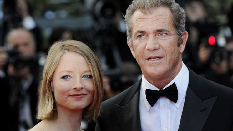 Jodie Foster, Mel Gibson - Montée des Marches - The Beaver © AFP