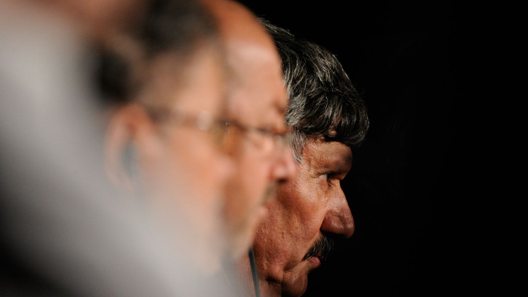 Press conference - Le Serment de Tobrouk © FIF/CD