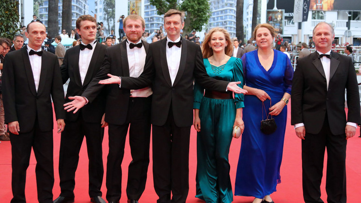 Equipe du film - Montée des marches - V Tumane © AFP