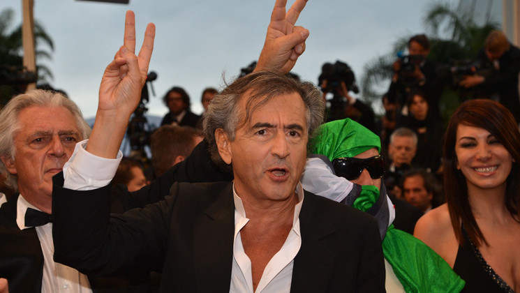 Bernard-Henri Lévy - Red carpet - Le Serment de Tobrouk © AFP
