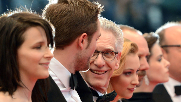 David Cronenberg - Montée des marches - Cosmopolis © AFP