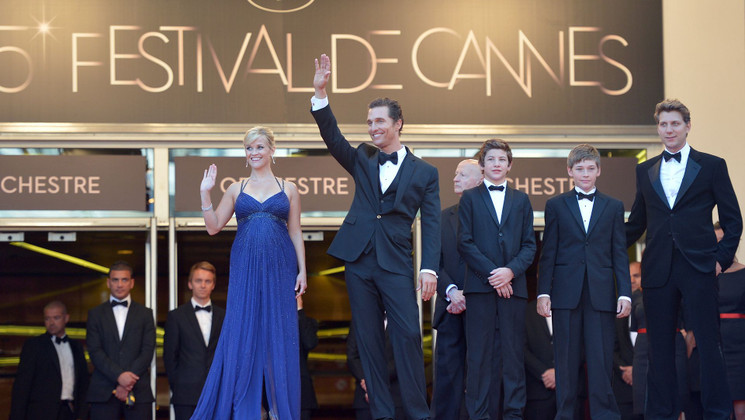 Film crew - Red carpet - Mud © AFP