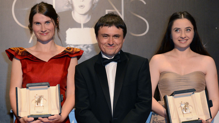 Equipe du film - Photocall - Dupã dealuri © AFP