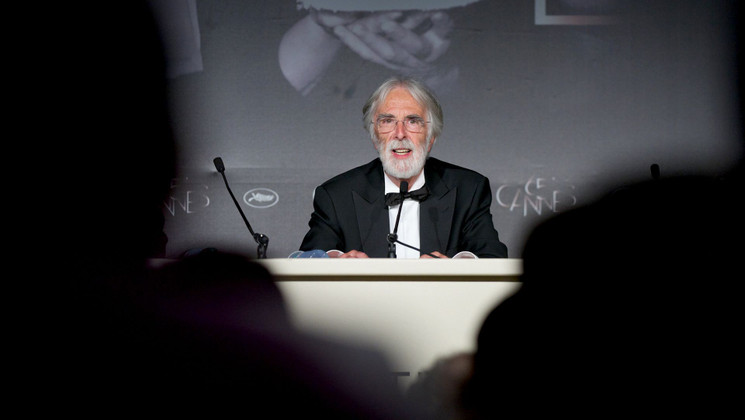 Michael Haneke - Press conference of the winners © FIF / CD