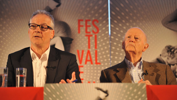 Thierry Frémaux and Gilles Jacob - 2013 Press Conference © FDC / Clotilde Richalet