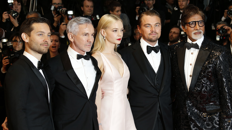 Equipe du film - Montée des marches - Gatsby Le Magnifique © AFP