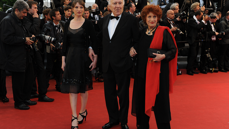 Equipe du film - Montée des marches - La Grande Abbuffata (La Grande Bouffe) © AFP
