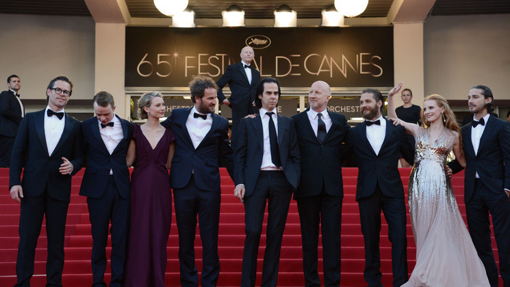 Equipe du film - Montée des marches - Lawless © AFP