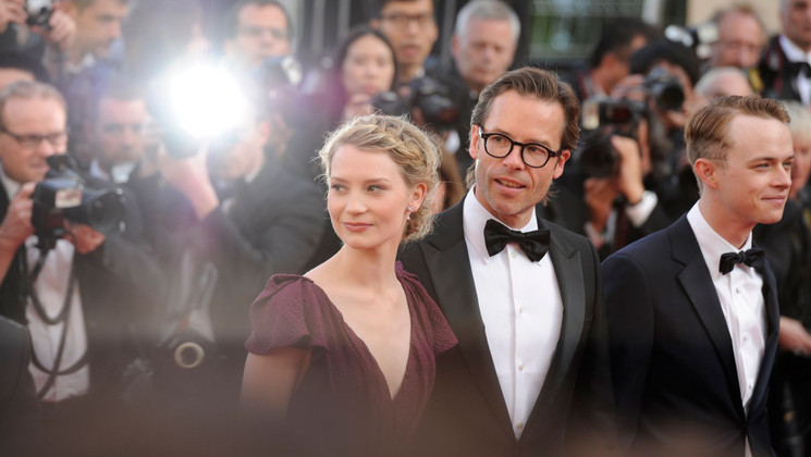 Mia Wasikowska, Guy Pearce, Dane Dehaan  - Montée des marches - Lawless © FIF/CB