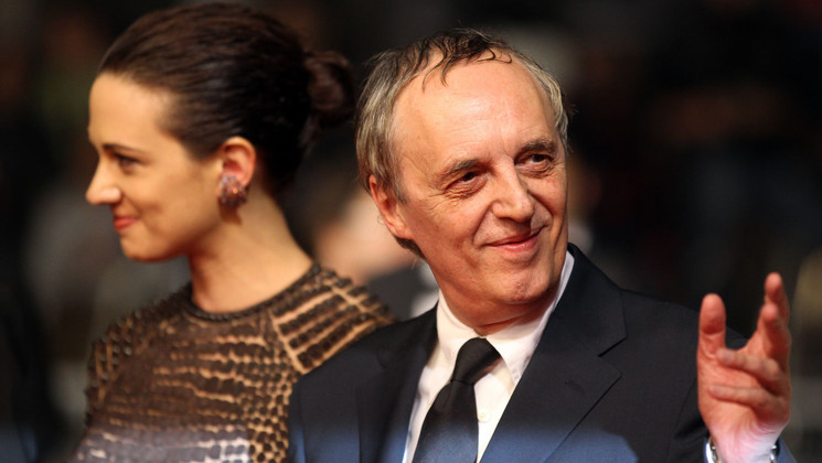 Asia Argento, Dario Argento - Montée des marches - Dracula © AFP