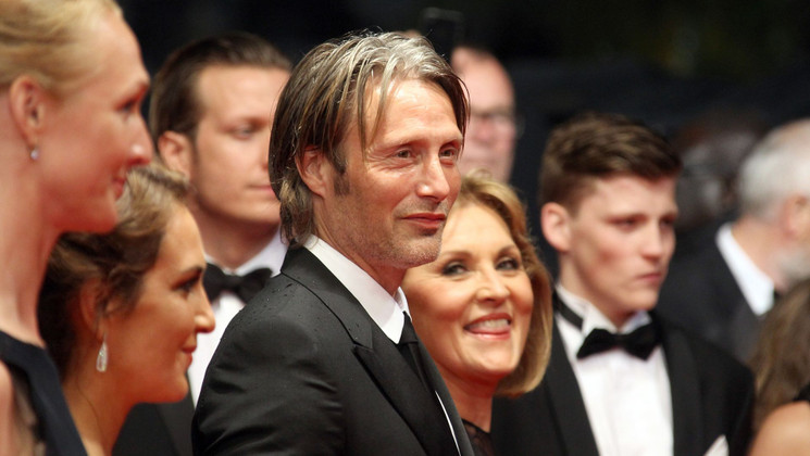Mads Mikkelsen - Red step - Jagten © AFP