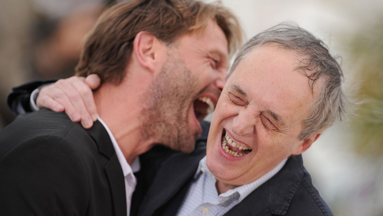Thomas Kretschmann and Dario Argento