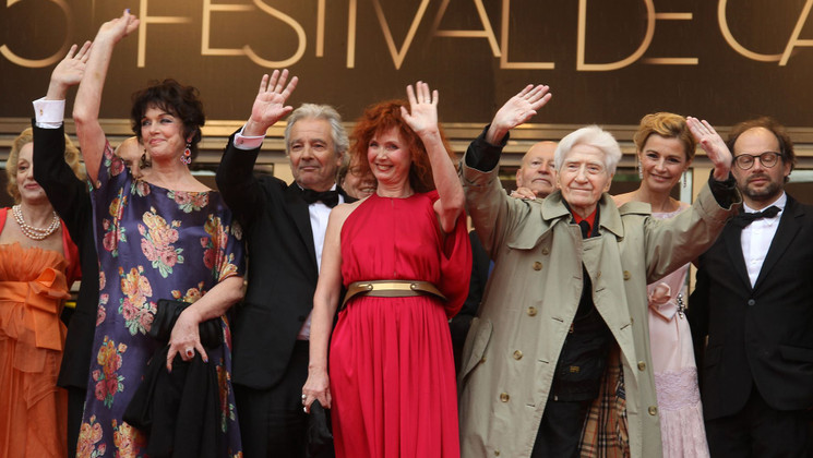 Equipe du film - Montée des marches - Vous n'avez encore rien vu © AFP