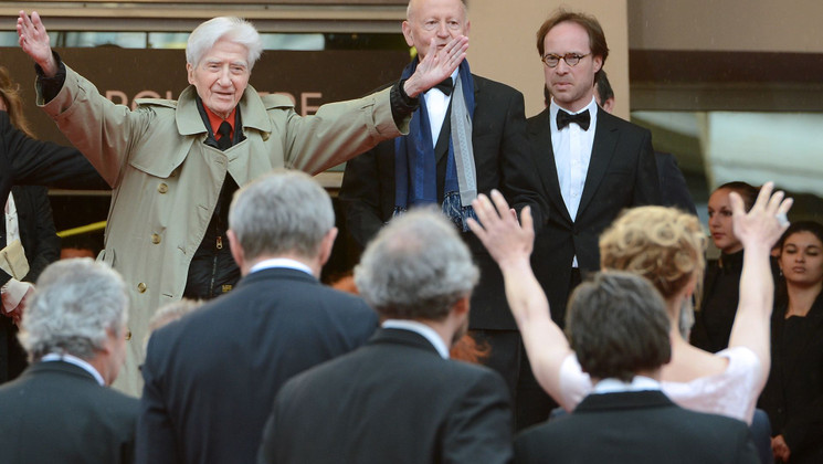 Alain Resnais - Montée des marches - Vous n'avez encore rien vu © AFP