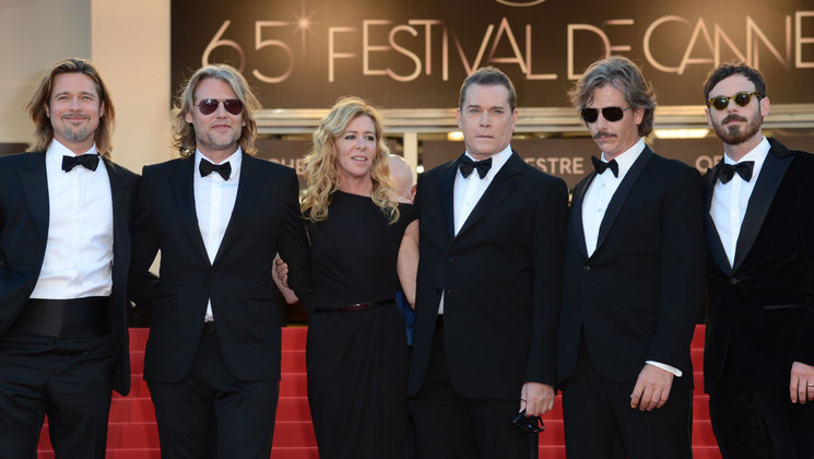 Equipe du film - Montée des marches - Killing them softly © AFP