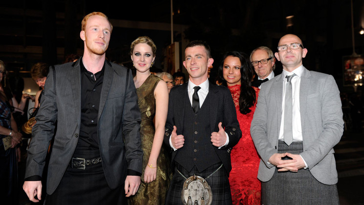 Film cast - Red step - The Angels' Share © FIF/CB