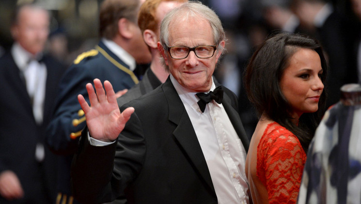Ken Loach - Montée des marches - The Angel's Share © AFP