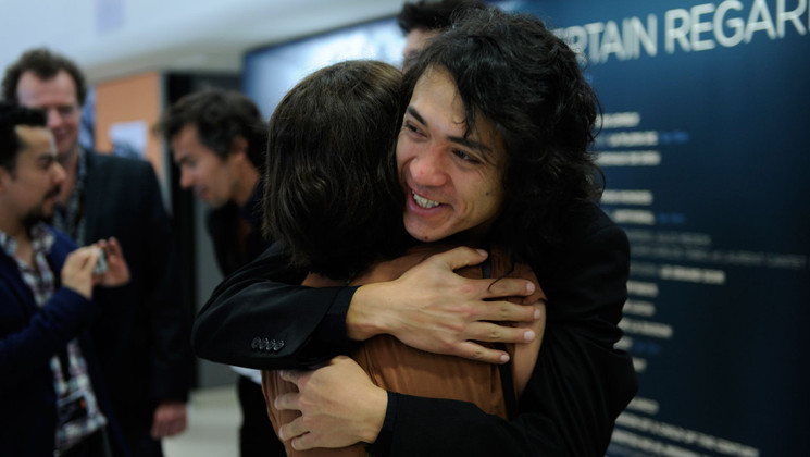 Film cast - Presentation - La Playa D.C. © FIF/CD