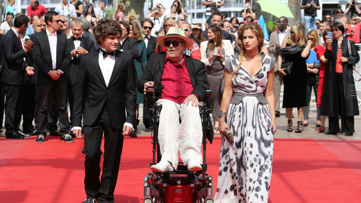 Jacopo Olmo Antinori, Bernardo Bertolucci, Tea Falco - Red step - Io et te © FIF/CD