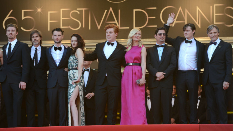 Film cast - Red step - On the Road © AFP