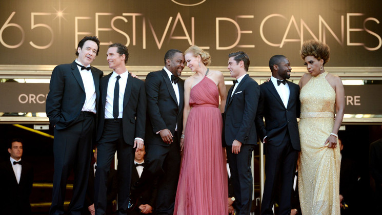 Equipe du film - Montée des marches - The Paperboy © AFP