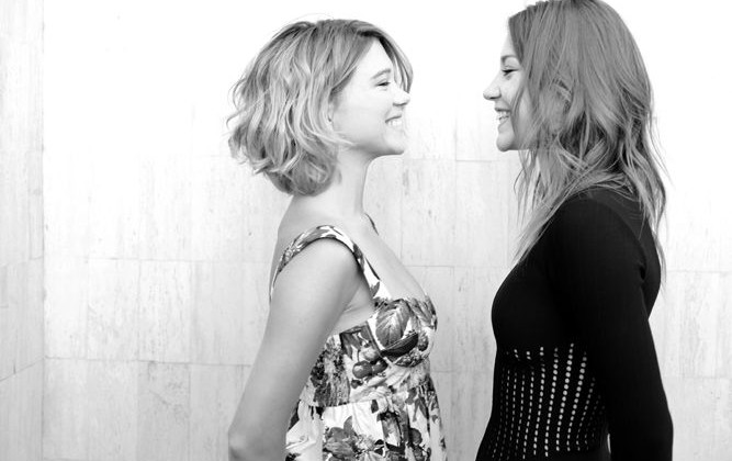 Lea Seydoux and Adèle Exarchopoulos © Saskia Lawaks