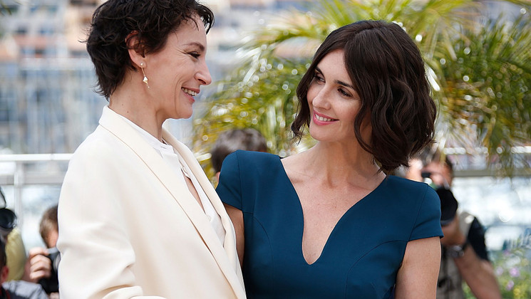 Jeanne Balibar et Paz Vega - Photocall - Grace de Monaco © AFP