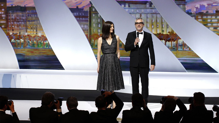 Chiara Mastroianni and Alfonso Cuarón - Opening ceremony © FDC / C. Duchene