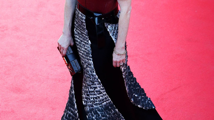 Julianne Moore - Red carpet - Mr. Turner © AFP
