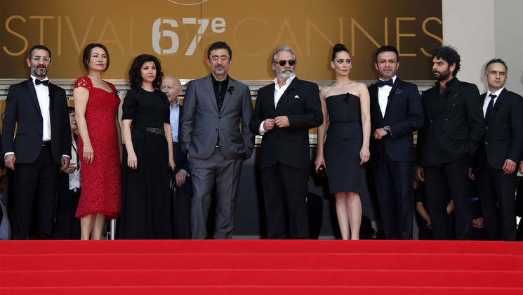 Film cast - Red carpet - Winter Sleep © AFP