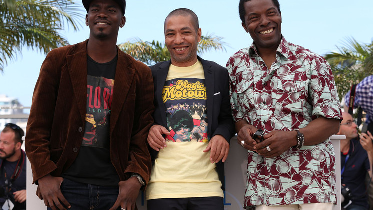 Abdoul Karim Konaté, Philippe Lacôte and Isaach De Bankolé - Photocall - Run © FDC / K. Vygrivach