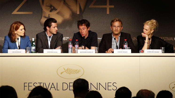 Film cast - Press conference - Saint Laurent © FDC / M. Petit
