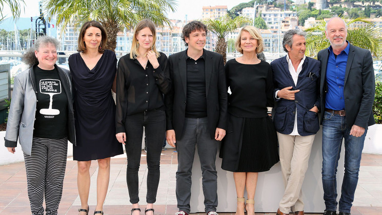 Membres du Jury Caméra d'Or - Photocall © AFP / L. Venance