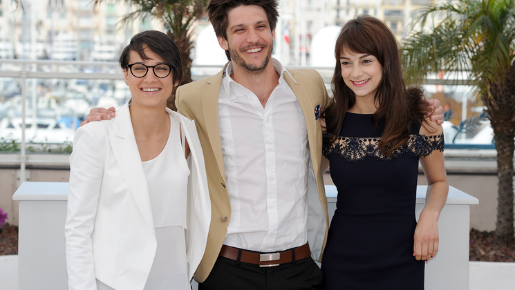 Equipe du film - Photocall - Sarah préfère la course © FDC / T. Delange