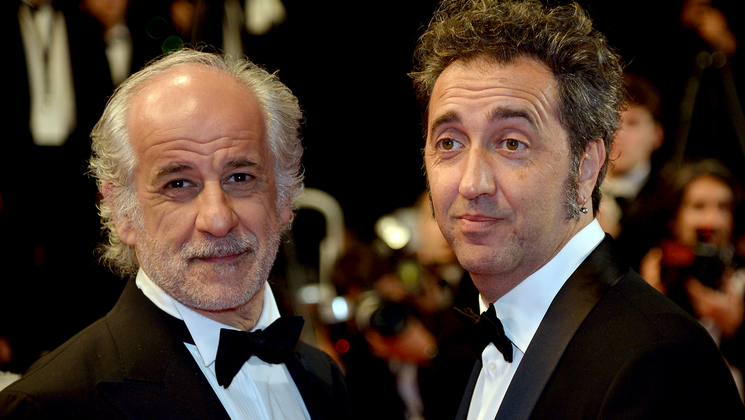 Paolo Sorrentino et Toni Servillo - Montée des marches - La Grande Bellezza © AFP