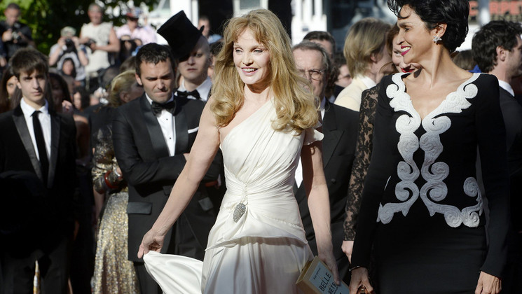 Arielle Dombasle et Farida Khelfa - Red Carpet - Opium © AFP