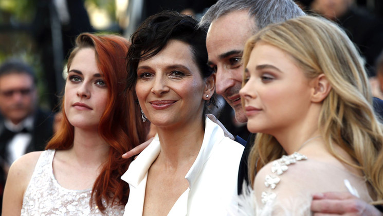 The film crew - Red carpet - Sils Maria © AFP / V. Hache